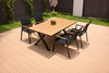 NORVEX Scandinavian Plastic Outdoor Dining Set