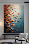 AQUARO Contemporary Fabric Wall Art