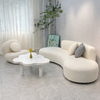 LUNIVA Scandinavian Boucle Sofa