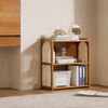 KAVEN Wabi Sabi Wooden Bookshelf