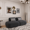 VELORA Minimalistic Velvet Sofa