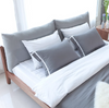 LINDÅS Scandinavian Low Bed Frame