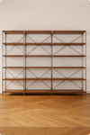 JAVENO Japandi Metal Shelving Unit