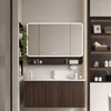 NOLARA Japandi Metal Bathroom Vanity
