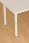ORVENA Contemporary Wooden Dining Table