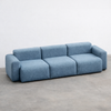 LUNARO Scandinavian Fabric Sofa