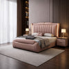 LUXORA Modern Leather Bed Frame