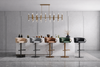 VELARO Modern Metal Bar Stool