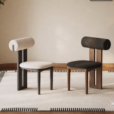 ARVENA Eclectic Fabric Dining Chair
