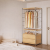 KARVE Scandinavian Metal Wardrobe