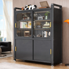 ORVENA Contemporary Metal Storage Cabinet