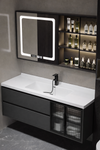 LUMORA Contemporary Wooden Bathroom Vanity Set