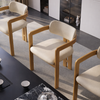 AVETRO Wabi Sabi Boucle Dining Chair