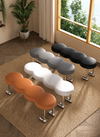 NOVARE Contemporary Leather Bench