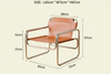 BAURO Industrial Leather Armchair