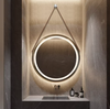 AVIOR Contemporary Metal Bathroom Mirror