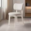 ELVANO Scandinavian Leather Dining Chair