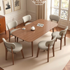 ELVANO Scandinavian Leather Dining Chair