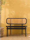 KÄNTRA Scandinavian Rattan Dining Bench