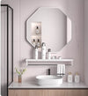 VAREX Contemporary Metal Wall Mirror