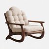 NARELI Scandinavian Fabric Armchair