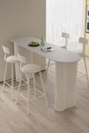 LUXARA Modern Sintered Stone Bar Table