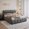 PUFIO Modern Leather Bed Frame
