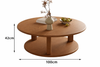 ARVENA Wabi Sabi Wooden Coffee Table