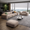 MELVO Contemporary Fabric Sofa