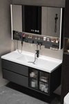 LUMORA Contemporary Wooden Bathroom Vanity Set