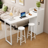 LUMIRA Contemporary Wooden Bar Table