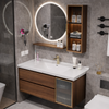 LUNARO Contemporary Wooden Bathroom Vanity