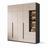 LUNARO Contemporary Wooden Wardrobe