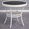 VELORA Contemporary Glass Side Table