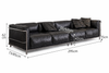 CASSIO Modern Leather Sofa