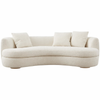 CREMO Scandinavian Boucle Sofa