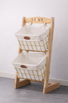 LUNORA Scandinavian Fabric Laundry Hamper