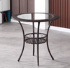 SAVORA Contemporary Rattan Coffee Table