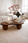 CLOUDA Wabi Sabi Wooden Coffee Table