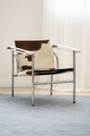 BRUNO Modern Leather Armchair