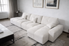 NORIVA Minimalistic Fabric Sofa