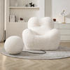 NOVIA Minimalistic Boucle Armchair