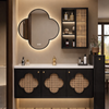 LUMERO Contemporary Wooden Bathroom Vanity