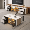 NOLARA Contemporary Sintered Stone TV Console