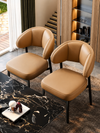 ZARENO Modern Leather Dining Chair