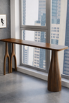 VARIVO Scandinavian Wooden Bar Table