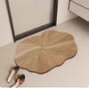 VELORA Scandinavian Fabric Bath Mat