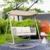ORIAN Metal Outdoor Swing Chair