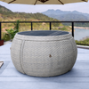 PUMARO Contemporary Rattan Outdoor Coffee Table Set