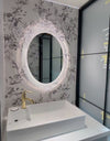 TWILIO Modern Glass Wall Mirror